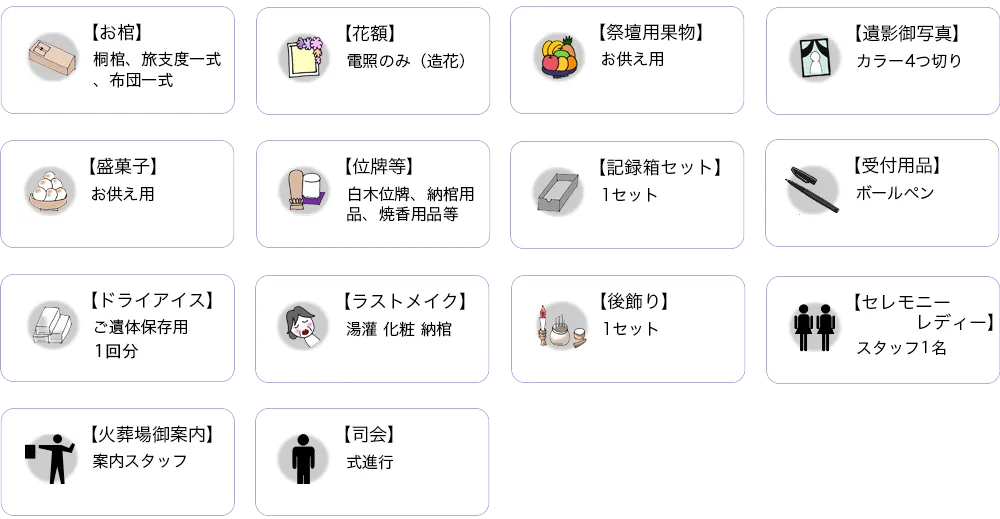 一日葬プラン